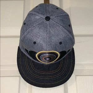 7 1/8 fitted moon phase hat